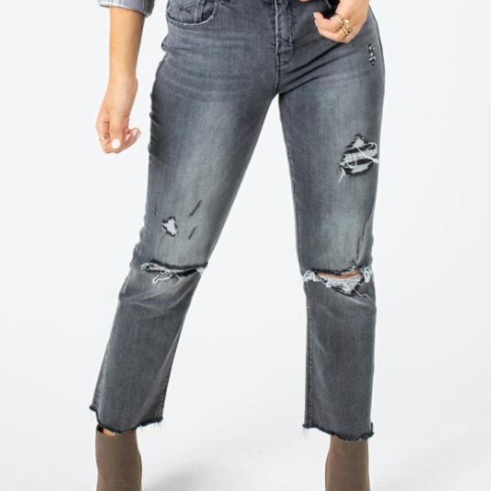 Black Faded Jeans Size 25 NWT!!